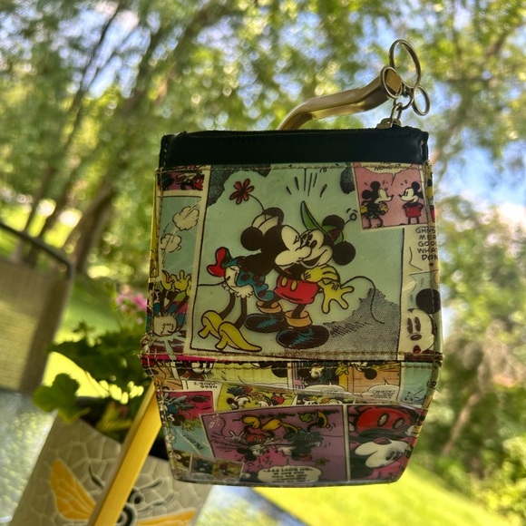 Vintage Mickey Mouse Comic Print Wallet - Picture 3 of 5